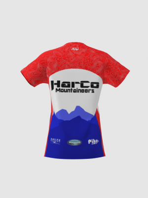 Podiumwear Women's Silver Short Sleeve MTB Jersey - NEW FABRIC 2025!