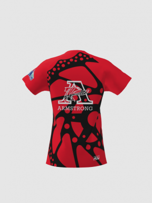 Podiumwear Women's Silver Short Sleeve MTB Jersey - NEW FABRIC 2025!