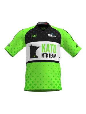 Podiumwear Men's Silver Short Sleeve MTB Jersey - New Fabric 2025!