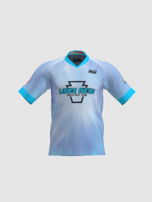 Podiumwear Men's Silver Short Sleeve MTB Jersey - New Fabric 2025!