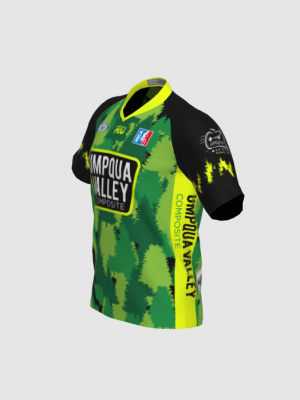 Podiumwear Men's Silver Short Sleeve MTB Jersey - New Fabric 2025!