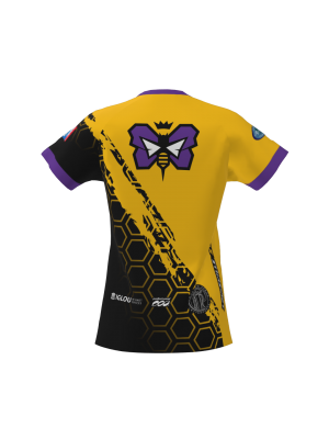 Podiumwear Women's Silver Short Sleeve MTB Jersey - NEW FABRIC 2025!