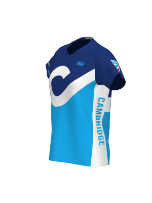 Podiumwear Women's Silver Short Sleeve MTB Jersey - NEW FABRIC 2025!