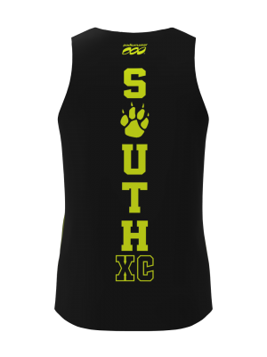 Podiumwear Men's Singlet (Nordic Skiing) Back View