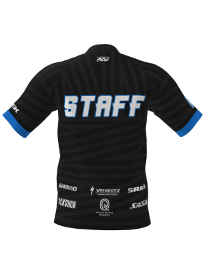 Podiumwear Men's Silver Short Sleeve MTB Jersey - New Fabric 2025!