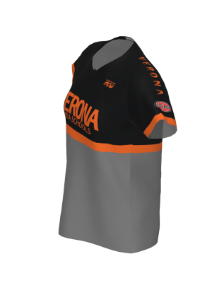 Podiumwear Women's Silver Short Sleeve MTB Jersey - NEW FABRIC 2025!