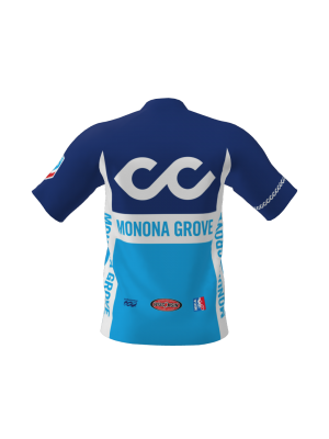 Podiumwear Men's Silver Short Sleeve MTB Jersey - New Fabric 2025!