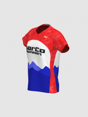 Podiumwear Women's Silver Short Sleeve MTB Jersey - NEW FABRIC 2025!