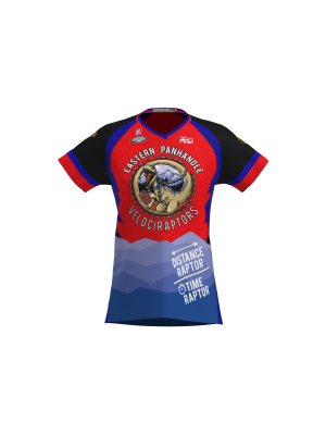 Podiumwear Women's Silver Short Sleeve MTB Jersey - NEW FABRIC 2025!
