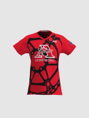 Podiumwear Women's Silver Short Sleeve MTB Jersey - NEW FABRIC 2025!