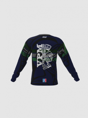 Podiumwear Unisex Silver Long Sleeve Tech Tee - New Fabric 2025!