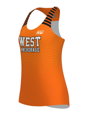 Podiumwear Women's Singlet (Nordic Skiing) Side View