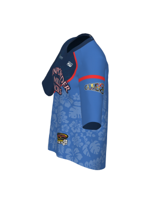 Podiumwear Women's Loose Fit Short Sleeve MTB Jersey - New Fabric 2025!