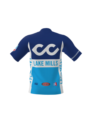 Podiumwear Men's Silver Short Sleeve MTB Jersey - New Fabric 2025!