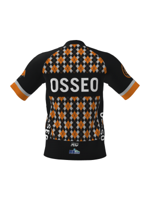 Podiumwear Men's Silver Short Sleeve MTB Jersey - New Fabric 2025!