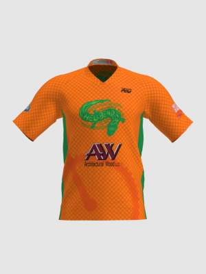 Podiumwear Men's Silver Short Sleeve MTB Jersey - New Fabric 2025!