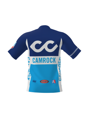 Podiumwear Men's Silver Short Sleeve MTB Jersey - New Fabric 2025!