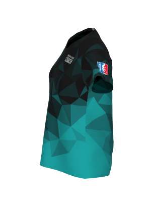 Podiumwear Women's Silver Short Sleeve MTB Jersey - NEW FABRIC 2025!