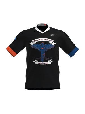 Podiumwear Men's Silver Short Sleeve MTB Jersey - New Fabric 2025!
