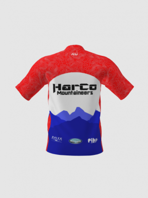 Podiumwear Men's Silver Short Sleeve MTB Jersey - New Fabric 2025!