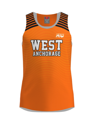 Podiumwear Men's Singlet (Nordic Skiing) Front View