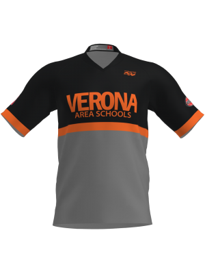 Podiumwear Men's Silver Short Sleeve MTB Jersey - New Fabric 2025!