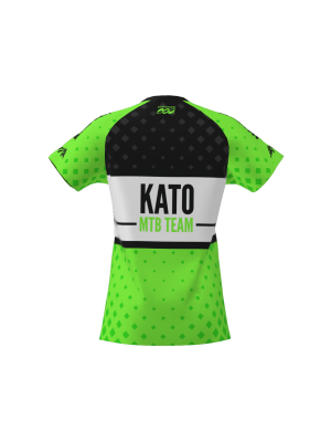 Podiumwear Women's Silver Short Sleeve MTB Jersey - NEW FABRIC 2025!