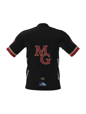 Podiumwear Men's Silver Short Sleeve MTB Jersey - New Fabric 2025!