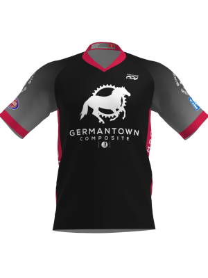 Podiumwear Men's Silver Short Sleeve MTB Jersey - New Fabric 2025!