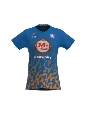 Podiumwear Women's Silver Short Sleeve MTB Jersey - NEW FABRIC 2025!