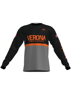 Podiumwear Unisex Silver Long Sleeve Tech Tee - New Fabric 2025!
