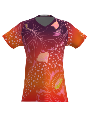 Podiumwear Women's V-Neck Tee - New Fabric 2025!