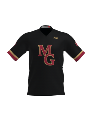 Podiumwear Men's Silver Short Sleeve MTB Jersey - New Fabric 2025!