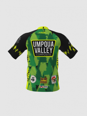 Podiumwear Men's Silver Short Sleeve MTB Jersey - New Fabric 2025!