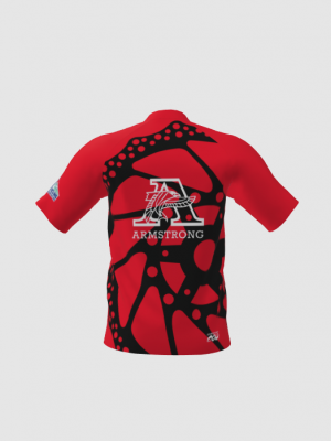 Podiumwear Men's Silver Short Sleeve MTB Jersey - New Fabric 2025!