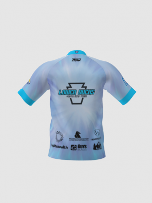 Podiumwear Men's Silver Short Sleeve MTB Jersey