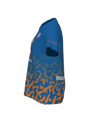 Podiumwear Women's Silver Short Sleeve MTB Jersey - NEW FABRIC 2025!