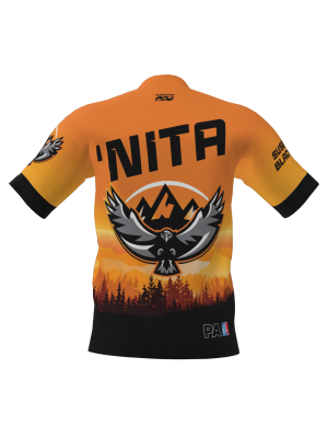 Podiumwear Men's Silver Short Sleeve MTB Jersey - New Fabric 2025!