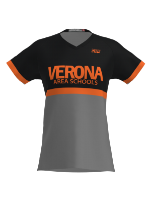 Podiumwear Women's Silver Short Sleeve MTB Jersey - NEW FABRIC 2025!