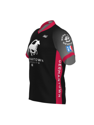 Podiumwear Men's Silver Short Sleeve MTB Jersey - New Fabric 2025!