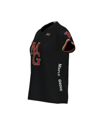 Podiumwear Women's Silver Short Sleeve MTB Jersey - NEW FABRIC 2025!