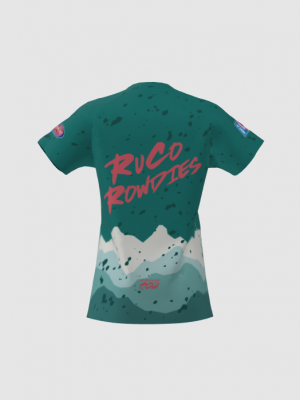 Podiumwear Women's Silver Short Sleeve MTB Jersey - NEW FABRIC 2025!