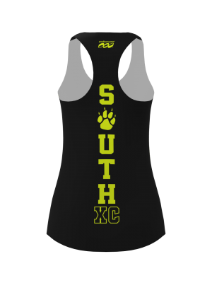 Podiumwear Women's Singlet (Nordic Skiing) Back View