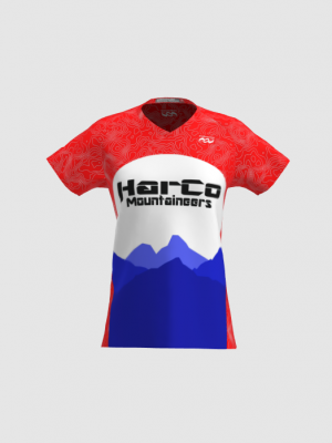 Podiumwear Women's Silver Short Sleeve MTB Jersey - NEW FABRIC 2025!
