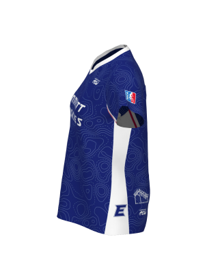 Podiumwear Women's Silver Short Sleeve MTB Jersey - NEW FABRIC 2025!