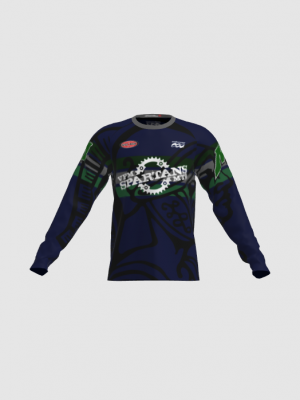 Podiumwear Unisex Silver Long Sleeve Tech Tee - New Fabric 2025!