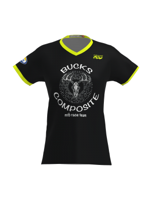 Podiumwear Women's Silver Short Sleeve MTB Jersey - NEW FABRIC 2025!