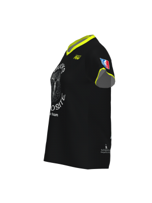Podiumwear Women's Silver Short Sleeve MTB Jersey - NEW FABRIC 2025!