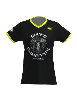 Podiumwear Women's Silver Short Sleeve MTB Jersey - NEW FABRIC 2025!