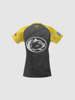Podiumwear Women's Silver Short Sleeve MTB Jersey - NEW FABRIC 2025!